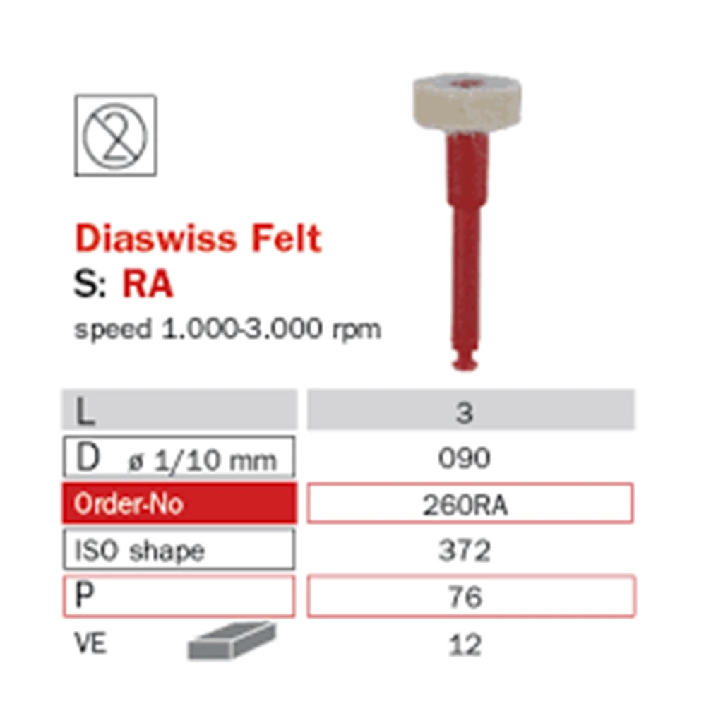 Diaswiss Felt 12pcs